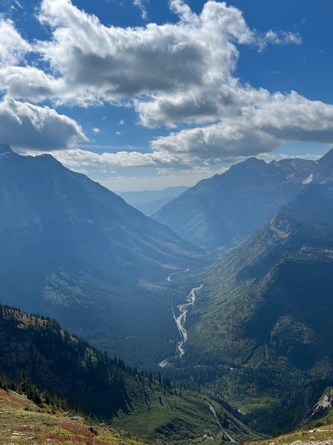 glacier national park overlook