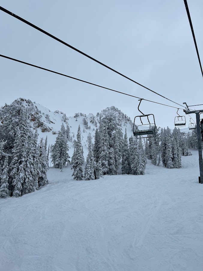 view snowbasin chairlift